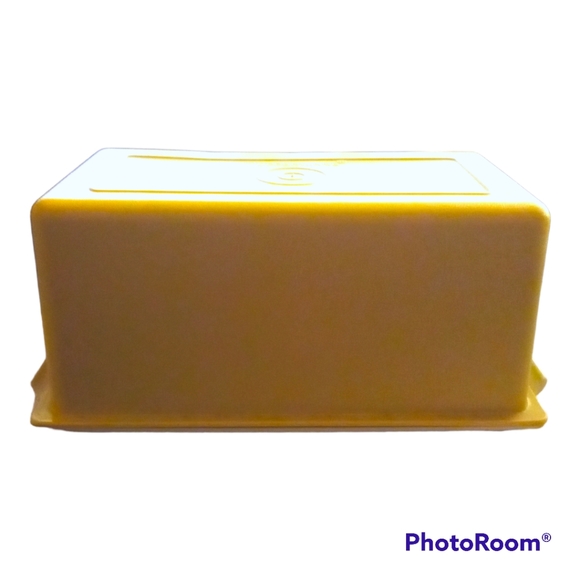 Tupperware Kitchen Vintage Tupperware Golden Harvest Cheese Keeper